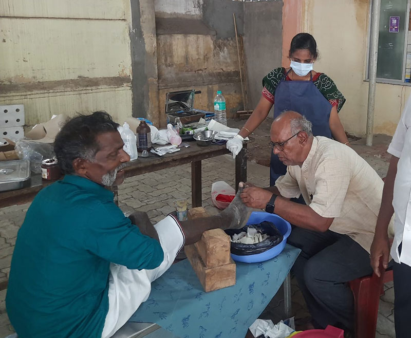 Inauguration of Ulcer Dressing Camp for LCDPs at Kumbakonam (Photos)